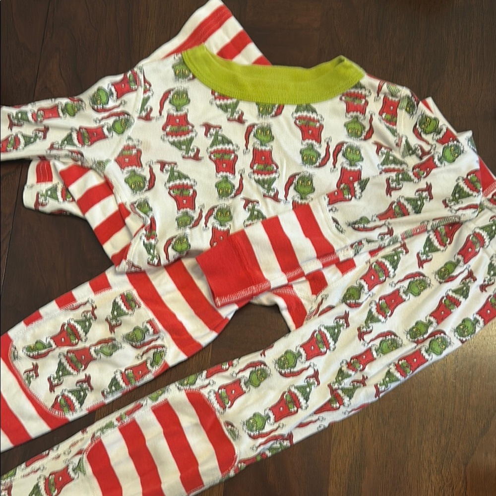 Hanna Andersson Grinch Kids Pajamas- Two Pair!!